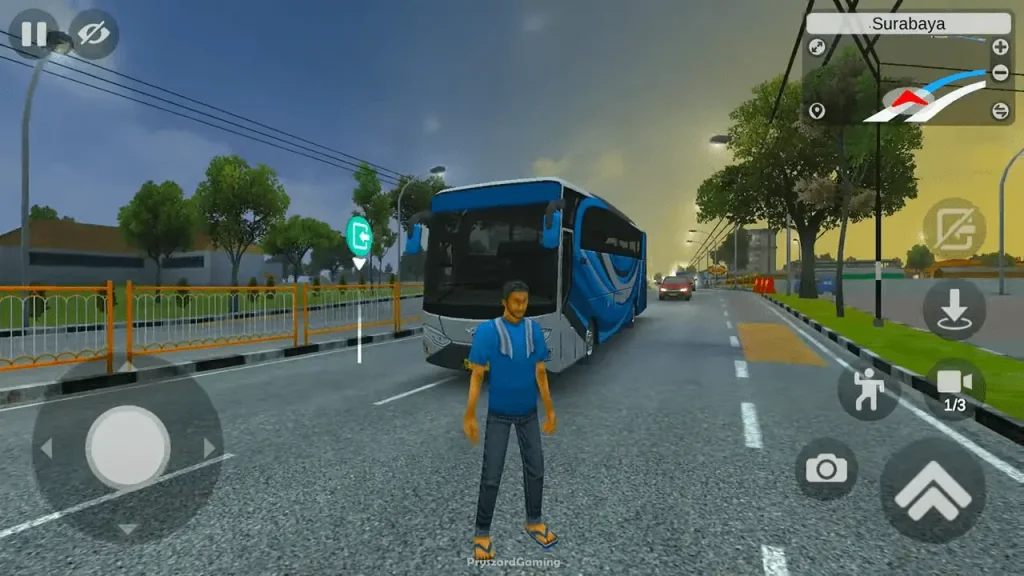 Bus Simulator Indonesia Gameplay Part 7 Extreme Speed Bus Drive In Sunny Days BUSSID New Update 1 38 screenshot min
